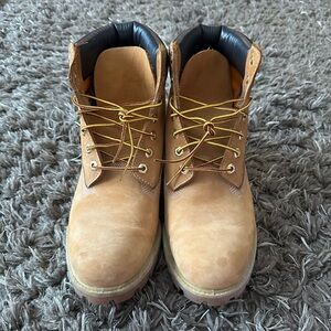 Timberland 6” Premium Waterproof Boots Sz 11.5 ‘Wheat’